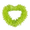 Badaboum Grand Coeur En Plume Vert Anis