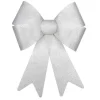 Badaboum Grand Noeud Paillet De Noel Blanc 50Cm Clearance