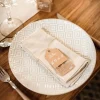 Best Grande Etiquette Bapt Me Kraft X 20 Pi Ces Theme Bapteme