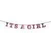 Guirlande Baby Shower Gar On Fille Theme D Co Baby Shower