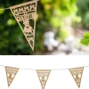 Clearance Guirlande Bapt Me Kraft Ourson Theme Bapteme