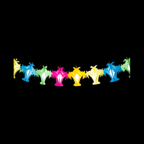 New Guirlande D Corative En Papier Palmier Theme Eco-Responsable