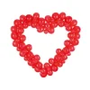 Badaboum Guirlande De Ballons Avec Cadre En Forme De Coeur Rouge
