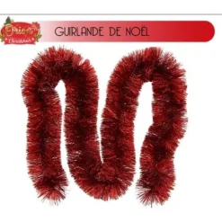 Badaboum Guirlande De Noel Boa Geante Rouge Online