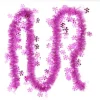 Badaboum Guirlande De Noel Flocon De Neige Rose New