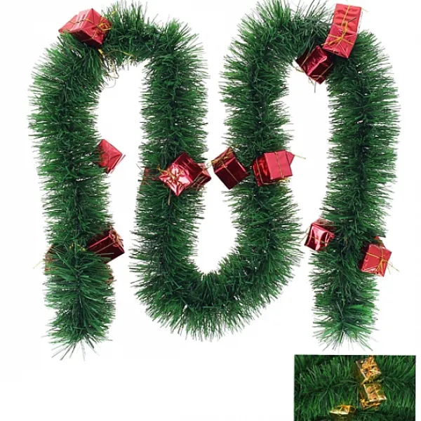 Badaboum Guirlande De Noel Verte Avec Paquets Cadeaux Hot