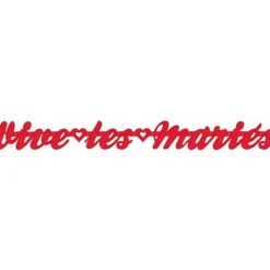 Badaboum Guirlande Deco Mariage Vive Les Mari S