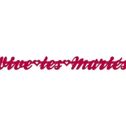 Badaboum Guirlande Deco Mariage Vive Les Mari S