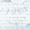 Outlet Guirlande Fanions Festonn E Bleu Pastel 3M Theme Deco Pastel