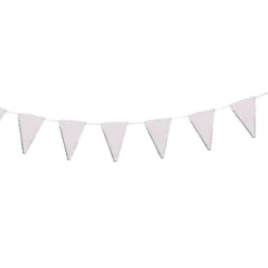 Guirlande Fanions Festonn E Rose Pastel 3M Theme Deco Pastel