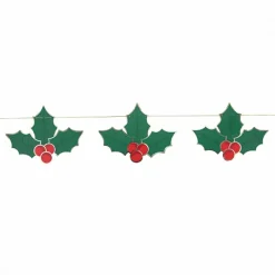 Badaboum Guirlande Houx De Noel 3 M Tres New