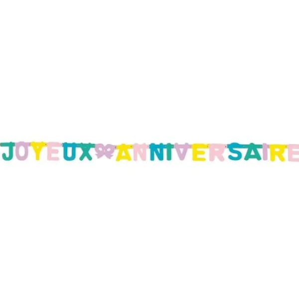 Discount Guirlande Joyeux Anniversaire 185 Cm Theme Joyeux Anniversaire