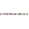 New Guirlande Joyeux Anniversaire Multicolore 185 Cm Theme Joyeux Anniversaire