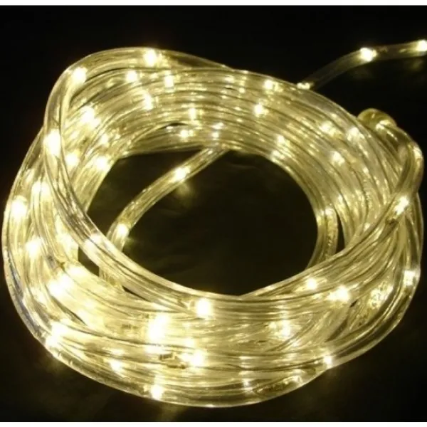 Badaboum Guirlande Led En Tube Blanc Chaud 18 M Tres Outlet