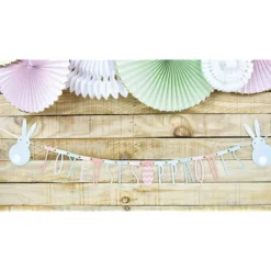 Guirlande Lettres Pastel Joyeuses P Ques 1.60M Theme Deco Pastel