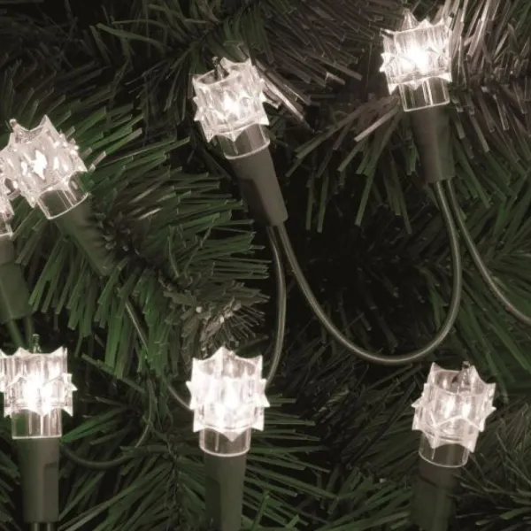 Badaboum Guirlande Lumineuse 50 Lampes Diamant Blanches