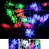 Badaboum Guirlande Lumineuse À Pile 20 Led Flocon De Neige Discount