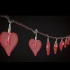 Badaboum Guirlande Lumineuse De Sapin Coeur Rouge Best
