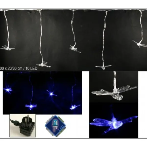 Badaboum Guirlande Lumineuse Forme Libellules Avec 10 Led Online