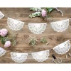Best Guirlande Mariage Napperon En Dentelle Blanc Theme Dentelle