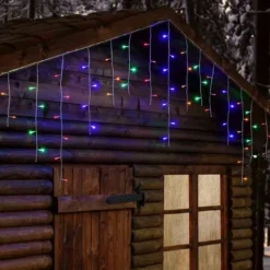 Badaboum Guirlande Stalactite De Noel Ext Rieur 750 Cm 175 Led Multicolore Discount