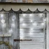 Badaboum Guirlande Stalactite De Noel Ext Rieur 500 Cm 119 Led Blanc Froid Discount