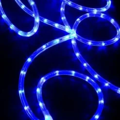 Badaboum Guirlande Tube Lumineux 4 M Tres Bleu