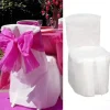 Badaboum Housse De Chaise Blanche Int Grale Jetable X5