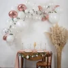 Badaboum Kit Arche De 70 Ballons Blanc Et Rose Gold