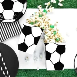 Discount Kit D Coration Anniversaire Enfant Football 60 Pi Ces Theme Deco Football