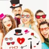 Badaboum Kit Photobooth Mariage Theme Coeur X 12 Pi Ces