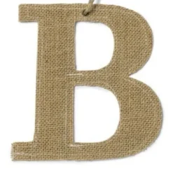 Hot Lettre En Jute Mariage B Theme Jute