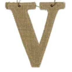 Outlet Lettre En Jute Mariage 15Cm Theme Jute