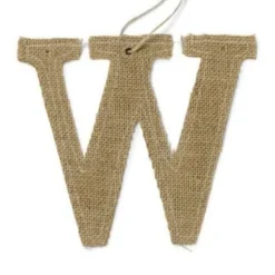 Outlet Lettre En Jute Mariage 15Cm Theme Jute