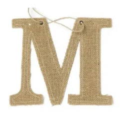 Hot Lettre En Jute Mariage M Theme Jute