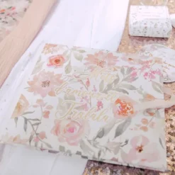 Clearance Livre D'Or Dahlia Blanc Et Pastel Theme Deco Pastel