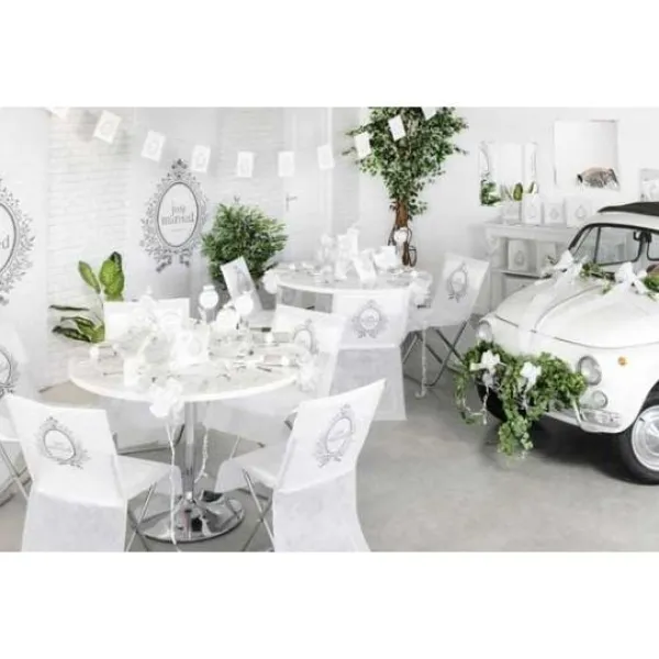 Badaboum Livre D'Or Just Married Blanc