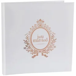Badaboum Livre D'Or Just Married Rose Gold