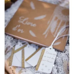 Badaboum Livre D'Or Mariage Boho Kraft
