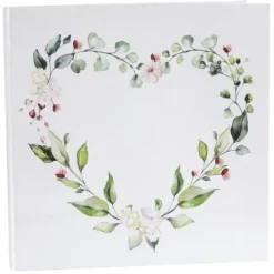 Badaboum Livre D'Or Mariage Coeur Vegetal