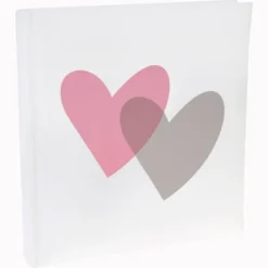 Badaboum Livre D'Or Mariage Original Avec Coeur Rose