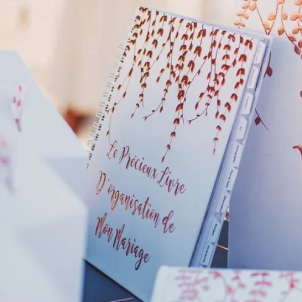 Badaboum Livre D'Or Organisation De Mariage Vegetal Rose Gold