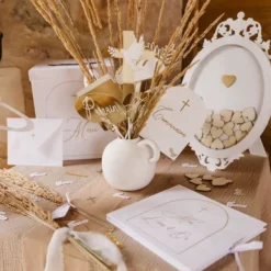 Hot Livre D'Or Theme Theme Communion Puret Blanc Theme Communion