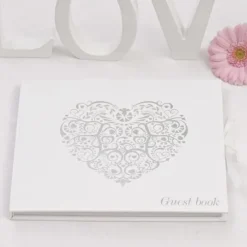 Badaboum Livre D'Or Vintage Romance Avec Coeur
