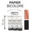 Badaboum Lot De 3 Canons Confettis Noir Et Rose Gold 11Cm Papier De Soie