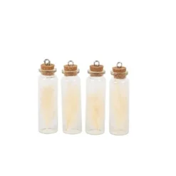 Badaboum Lot De 4 Fioles Marque Place Verre Et Plumeaux