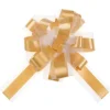 Badaboum Lot De 5 Grands Noeuds En Tulle Or 50Mm Hot