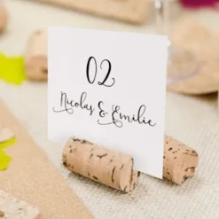 Badaboum Lot De 6 Marque Places Bouche De Vin
