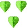Badaboum Lot De 3 Mini Coeurs Alv Ol S Vert Anis