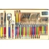 Discount M Nag Re Laguiole 24 Pi Ces Couleurs Pastel Theme Deco Pastel